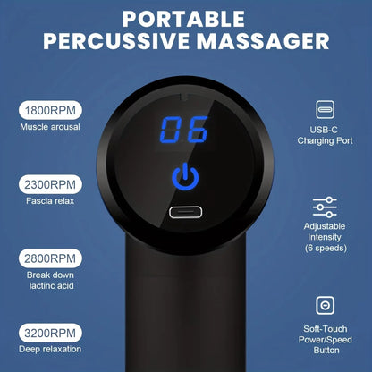 Portable Muscle Massage Gun